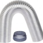 averX 6 Feet Premium Chimney Aluminium Duct with Cowl Cover