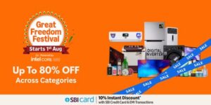 Amazon Great Freedom Festival 2025: Up to 80% Off On All Categories