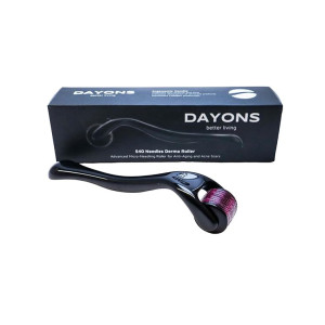 0.5mm Derma Roller for Face, Beard Growth & Hair Regrowth Microneedling Tool