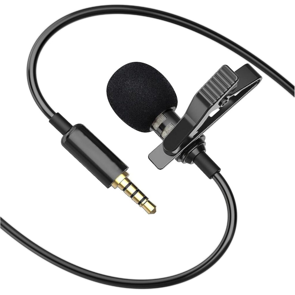 3.5mm Clip Collar Mic for YouTube