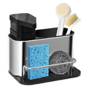 3 In 1 Kitchen Sink Caddy Soap Dispenser