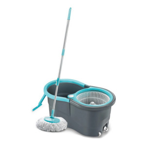 3D METRO SUPER STORE Gamma 360° Spinner Twin Bucket Mop Set
