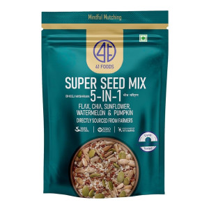 41 Foods Premium 5-in-1 Seed Mix (Flax, Chia, Pumpkin, Sunflower & Watermelon)