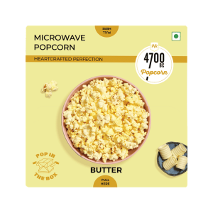 4700BC Microwave Popcorn Pop Box, Butter