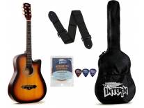 Deal Acoustic Guitar Linden Wood Rosewood Rs. 1522