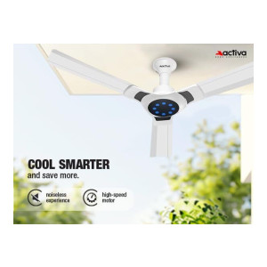 ACTIVA OPTIMA BLDC Motor Remote 1200 mm 5 Star Ceiling Fan