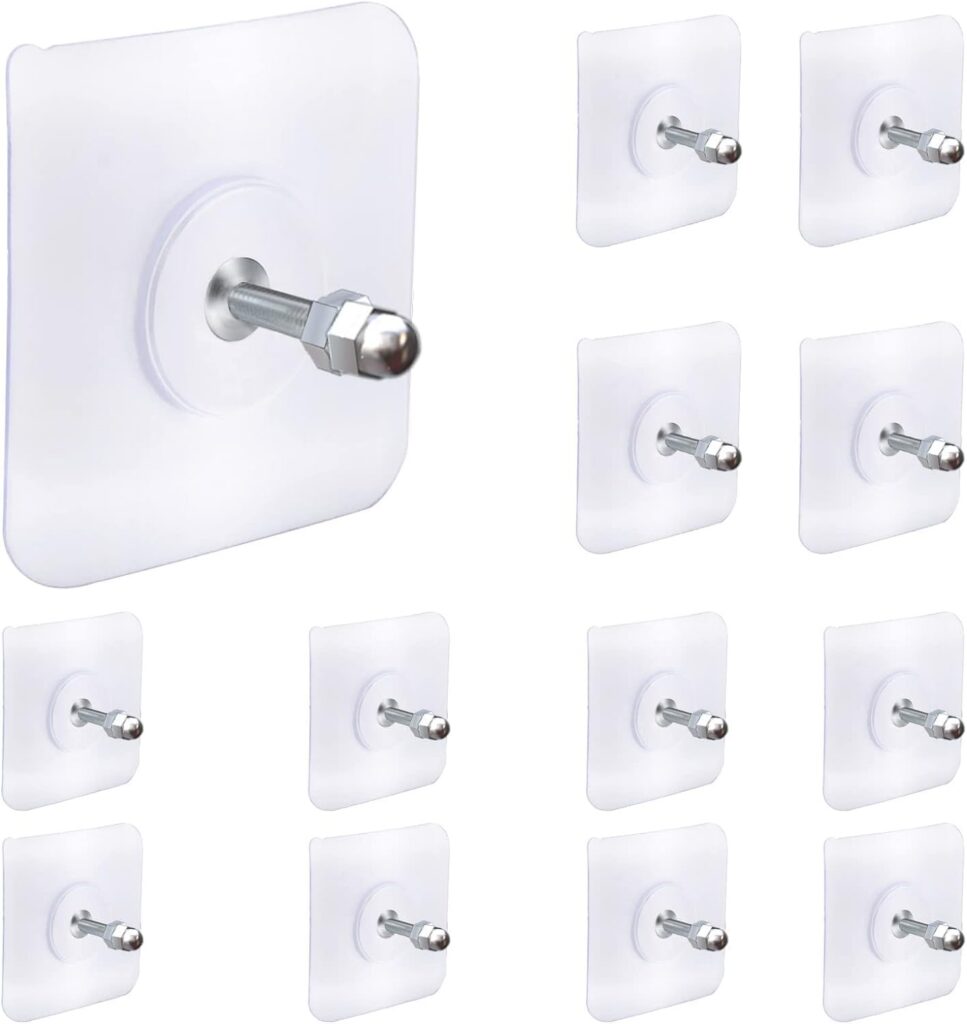 Deal Adhesive Hooks 13.2LB Heavy Duty Self Adhesive Hooks Rs. 90