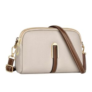 Adisa Women’s Crossbody Sling Messenger Bag (Beige) Rs. 449