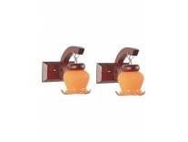 AFAST Brown Wood Pendant Wall Lamp 2