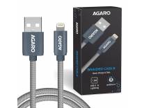 AGARO USB to Lightning Nylon Braided Cable 1.2M Rs. 145