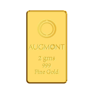 Augmont 2G 24K 999 Gold Bar