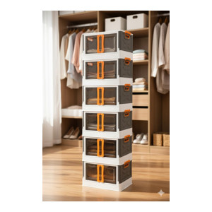 AK10ZONE 6 Compartments Plastic Floor Mount