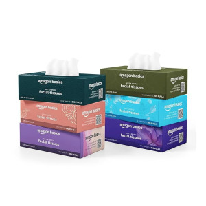 Amazon Basics 2 Ply Facial Tissue Box