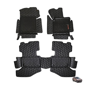Amazon Basics 8D Premium Car Floor Mats for Tata Curvv