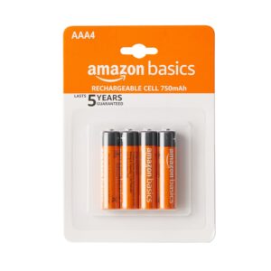 Deal Amazon Basics AAA Rechargeable Batteries 4