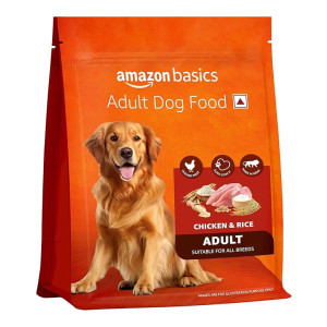 Amazon Basics Dry Dog Food 1 Kg Trial Pack Chicken & Rice