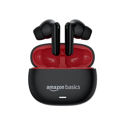 Amazon Basics True Wireless Earbuds with Mic