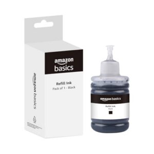 Amazon Basics Ink Bottle for Epson Printers Black Rs. 260