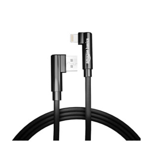 amazon basics L Shape 3A Fast Charging Cord for iPhone, iPad 1 Meter