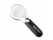 Amazon Basics Magnifying Glass with LED Lights