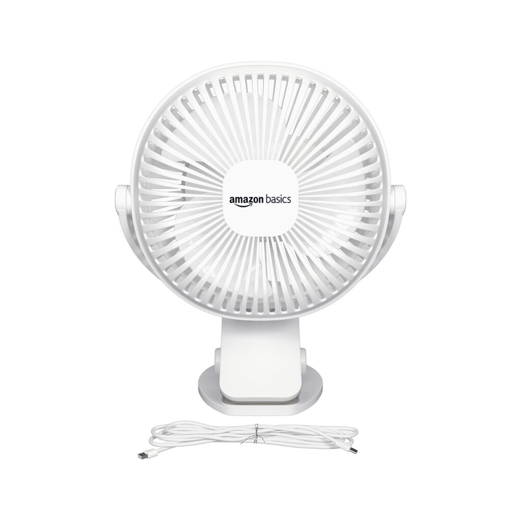 Amazon Basics Mini Fan with Multi