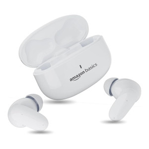 Amazon Basics TWS P80 Earbuds with 80 Hrs Playtime & Quad Mic ENC