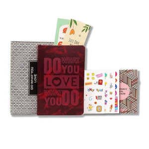 Amazon Basics Undated Planner Elegant Faux Leather Diary