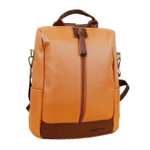 Amazon Basics Women’s Convertible PU Leather Backpack