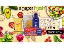 Amazon Fresh Grocery & Foods Deals Up to 98% off from Rs.5
