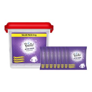 Amazon Presto Active Wash Detergent Powder 8 Kg