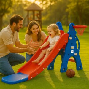 Solimo Kids Slide with Basketball Rs. 2375