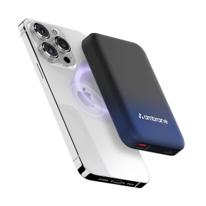 Ambrane Magsafe Wireless 10000mAh Fast Charging Power Bank with Strong Magnet