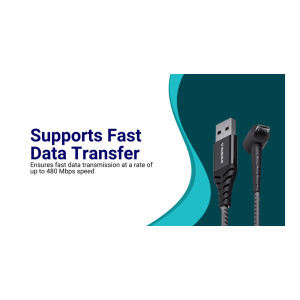 Ambrane Micro USB Cable 3A 1.5m