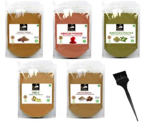 Deal Alert Organic Amla Reetha Shikakai Hair Mask Combo Pack 5 for Rs.159 @ Amazon