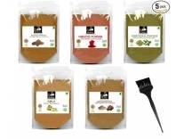 Deal Alert Organic Amla Reetha Shikakai Hair Mask Combo Pack 5 for Rs.159 @ Amazon