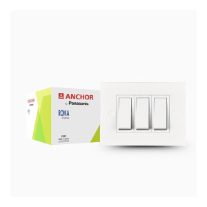 Anchor by Panasonic Roma Classic 6 Module Single Mounting Plate