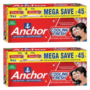 Anchor Red Cooling Fresh Gel Toothpaste 600g (150gx4) Rs. 237
