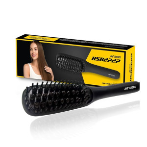 Ant Esports HSB2222 Hair Straightener Brush with Anti Scald & Fast Heating