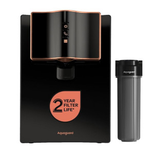 Aquaguard Enrich Marvel RO+UV+UF 2X Water Purifier (Copper Tech, 10-Stage, 6L)