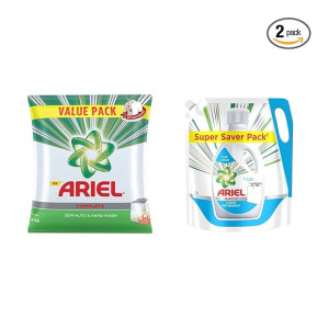 Ariel Complete Detergent Washing Powder & Matic Liquid