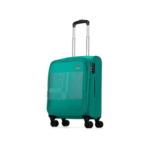 Aristocrat Duralite Cabin Trolley Bag 55Cm with Combination Lock & 8 Wheels