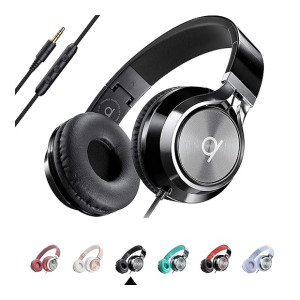 Artix CL750 Foldable Noise Isolating On Ear Wired Headphones