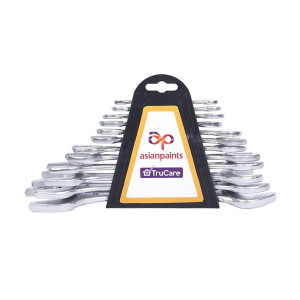Asian Paints TruCare 12-in-1 Double Open-End Jaw Spanners Wrench Set