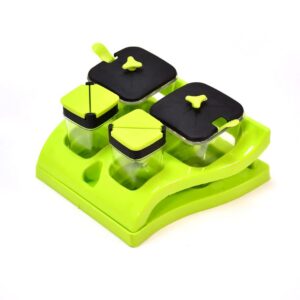 ATEVON Aachar Pickle Container Masala Tray