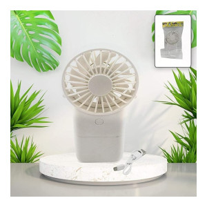ATEVON Portable USB Rechargeable Handheld Fan with 3 Modes