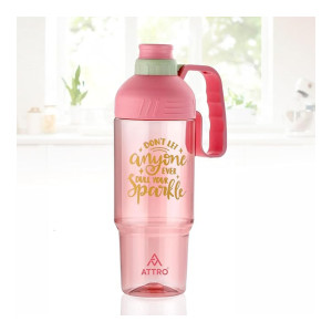 ATTRO My Cup Tumbler Plastic Water Bottle 1000ml