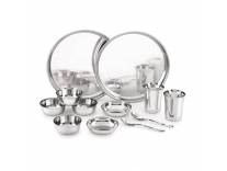 ATTRO Stainless Steel Dinner Set of 12