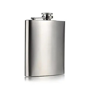 AUGEN Hip Flask Stainless Steel Leak Proof 7oz