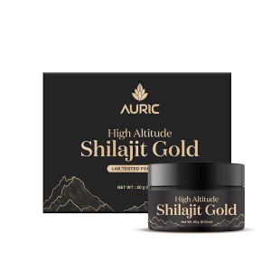 Auric Lab Certified Shilajit Gold Resin 20g