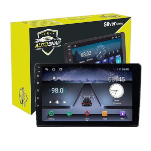 AUTO SNAP 10 Inch HD Car Stereo Touch Screen Double Din Player Android 13 Gorilla Glass IPS Display 2GB/32GB
